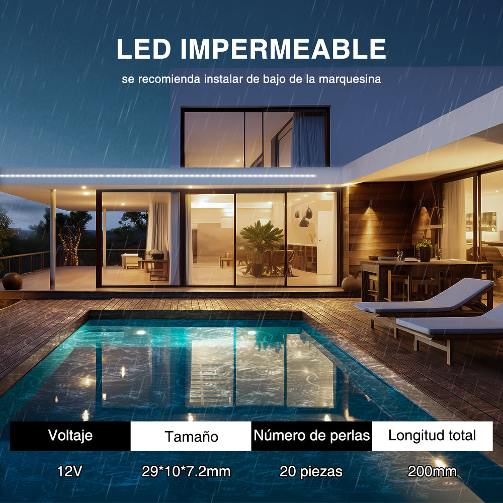 GENGXIN® Módulo LED 8 de 20 pzas, varios colores