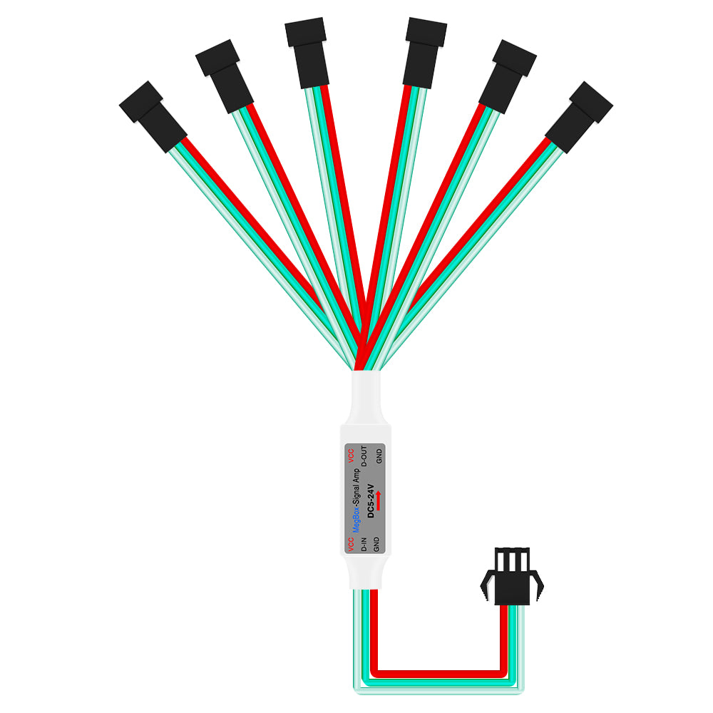 GENGXIN® Controlador Tira de LED 1 a 8/6/4-Rayo