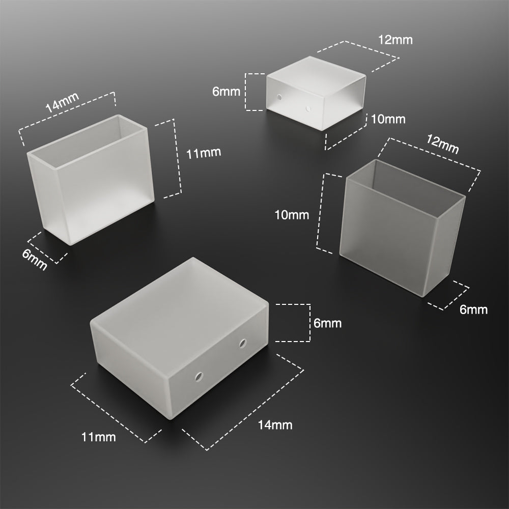 GENGXIN® Tapa Para Tira 8MM/10MM-10 piezas