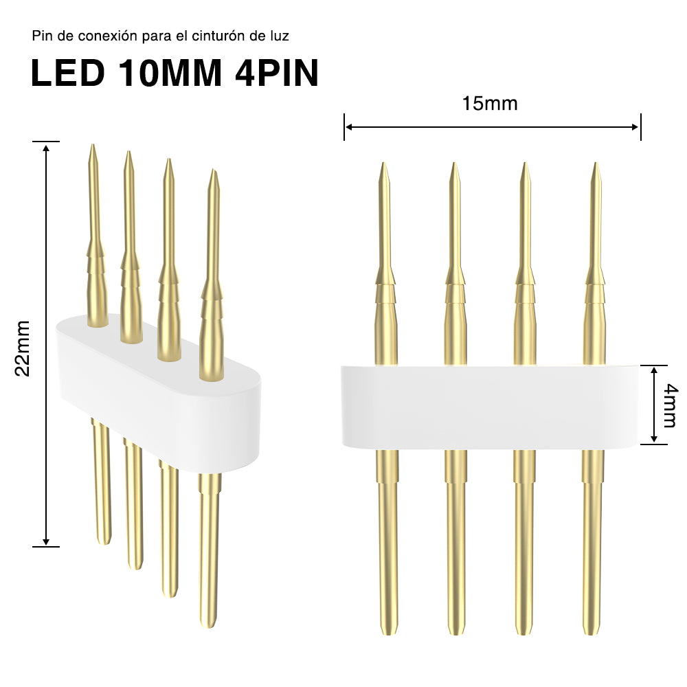 GENGXIN® Conector de tira de Neon 110V -10piezas