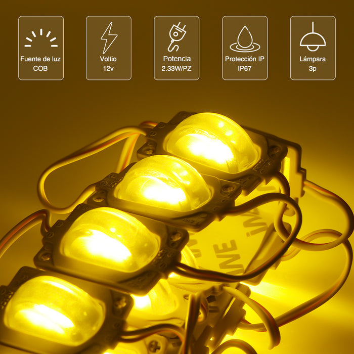 GENGXIN® Módulo LED 19 de 20 pzas, varios colores