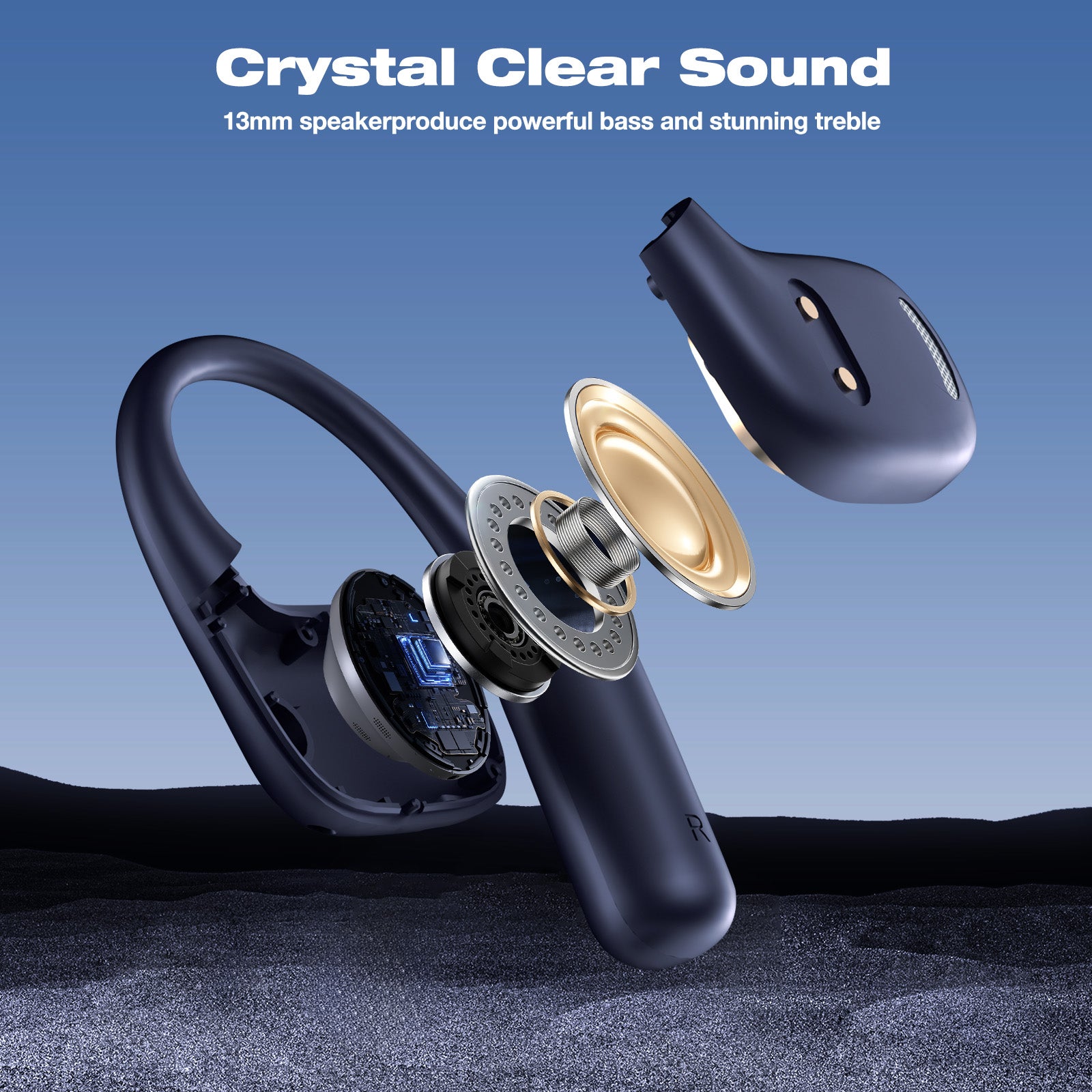 GENGXIN® Auriculares de gancho GX-K01 - (Sólo para exhibición)