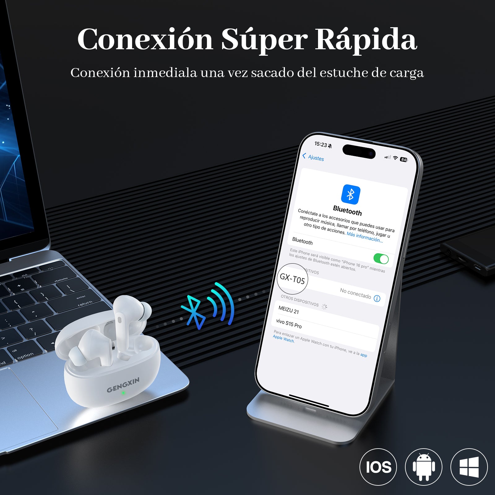 GENGXIN® Audifonos Inalambricos GX-T05