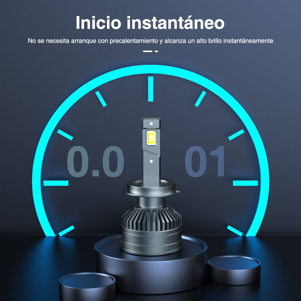 GENGXIN® Faro T6 - Luz blanca ultrabrillante y duradero - (Sólo para exhibición)