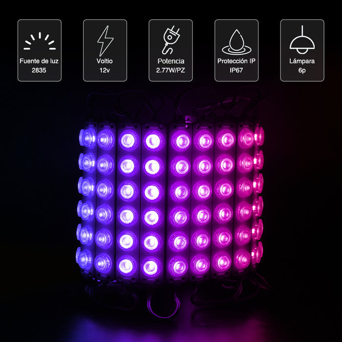 GENGXIN® Módulo LED 16 de 20 pzas ,varios colores