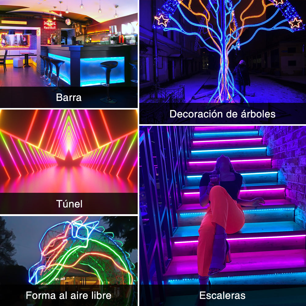 GENGXIN® Controlador Tira de LED 1 a 8/6/4-Rayo