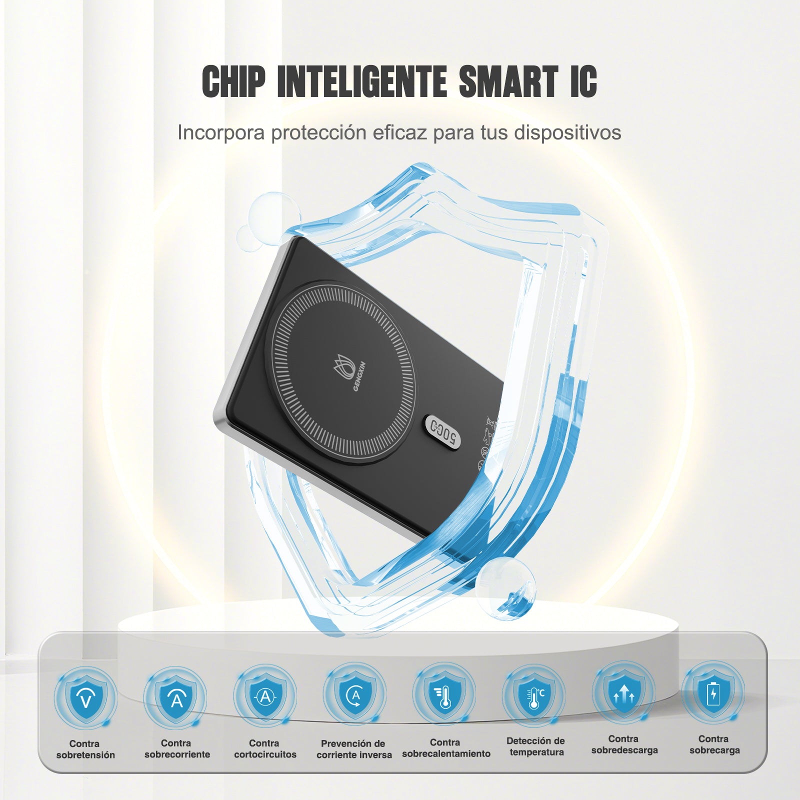 GENGXIN® Powerbank-GX-PM50B - (Sólo para exhibición)