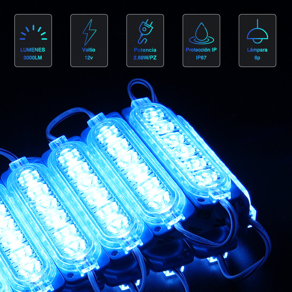 GENGXIN® Módulo LED 14 de 20 pzas ,varios colores