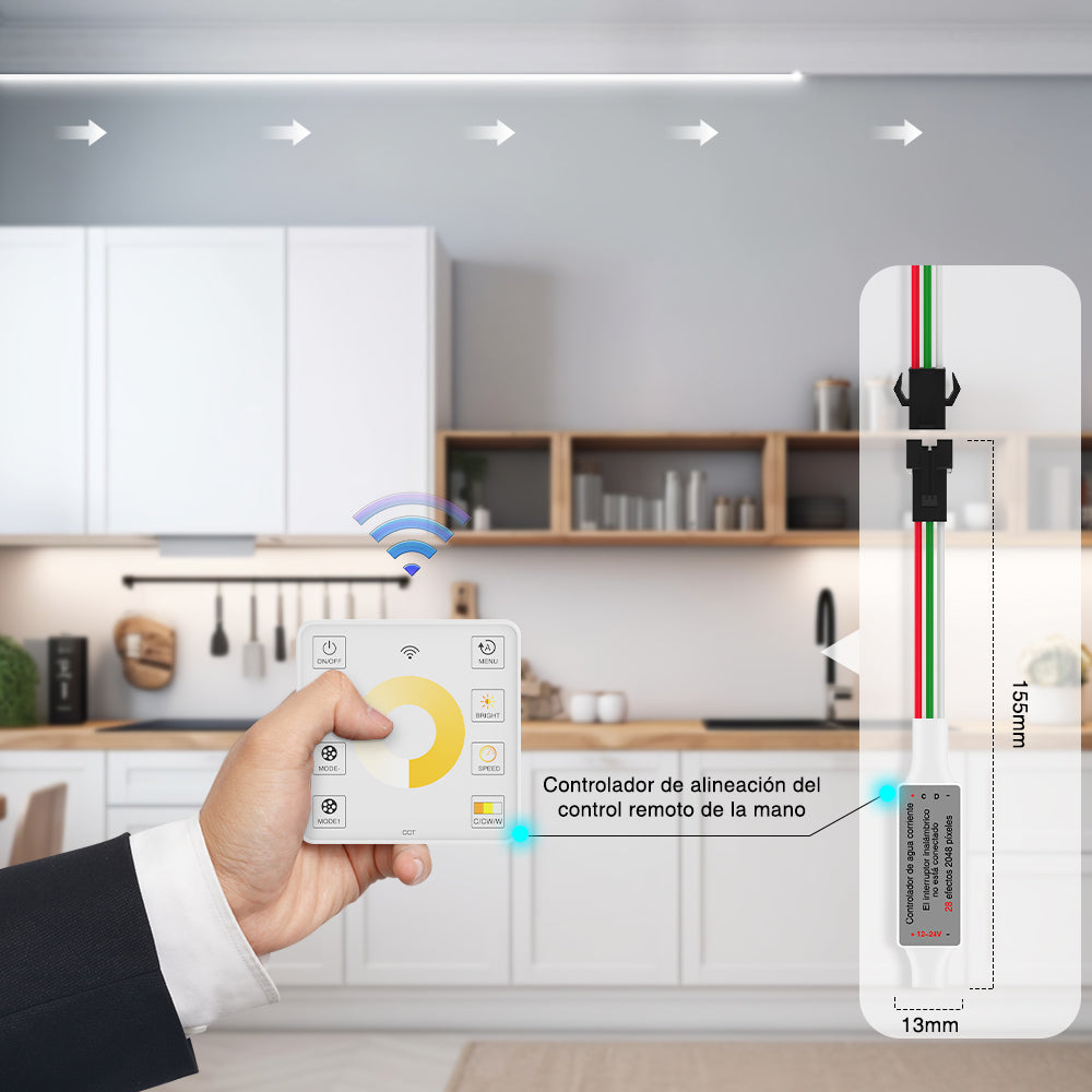 GENGXIN® Controlador de Luz De Corriente Touch