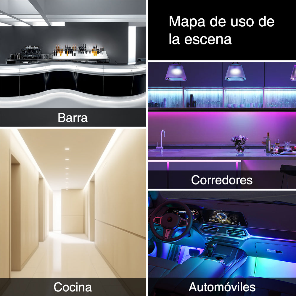 GENGXIN® Módulo LED 110V 3 de 20 pzas, varios colores