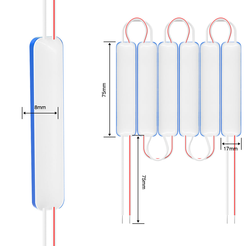 GENGXIN® Módulo LED 10 de 20 pzas, varios colores