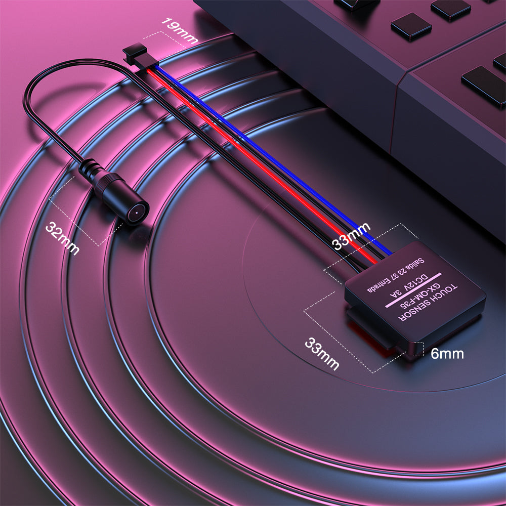 GENGXIN® Sensor tactil GX-QM-F35 (DC12V 3A)