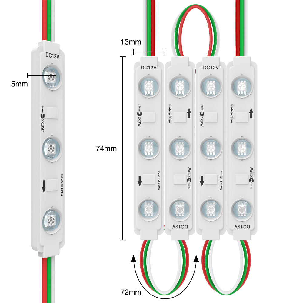 GENGXIN® Módulo LED 13 de 20 pzas, Rayo - (Sólo para exhibición)