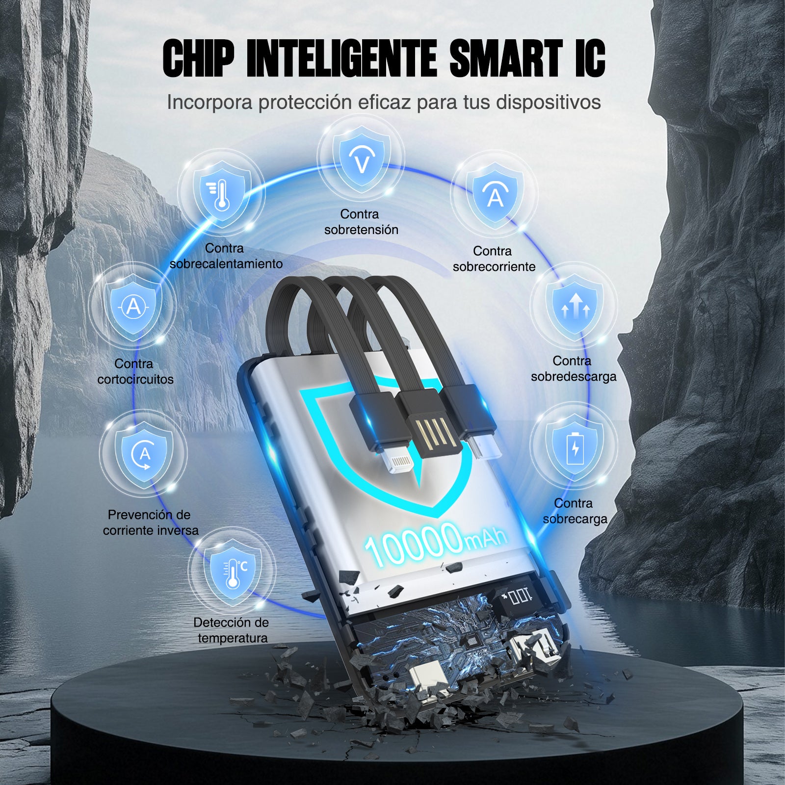 GENGXIN® Powerbank-GX-PD10C - (Sólo para exhibición)
