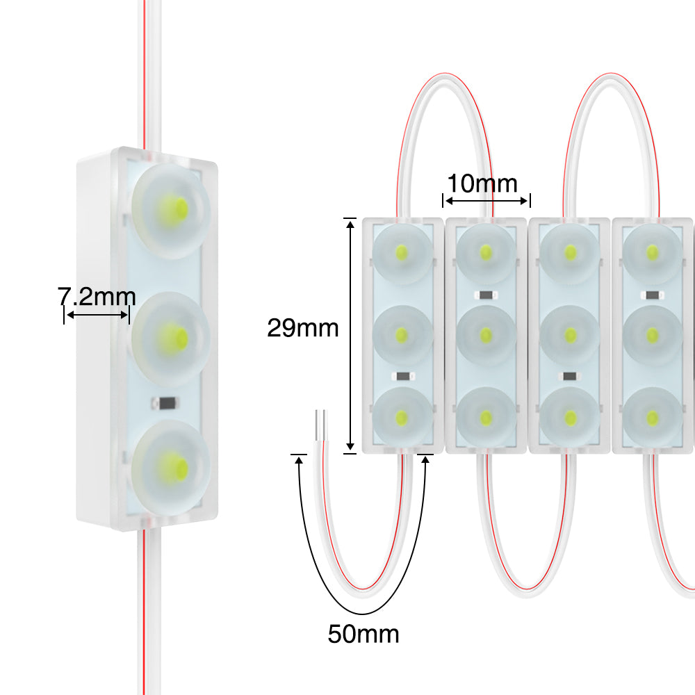 GENGXIN® Módulo LED 8 de 20 pzas, varios colores