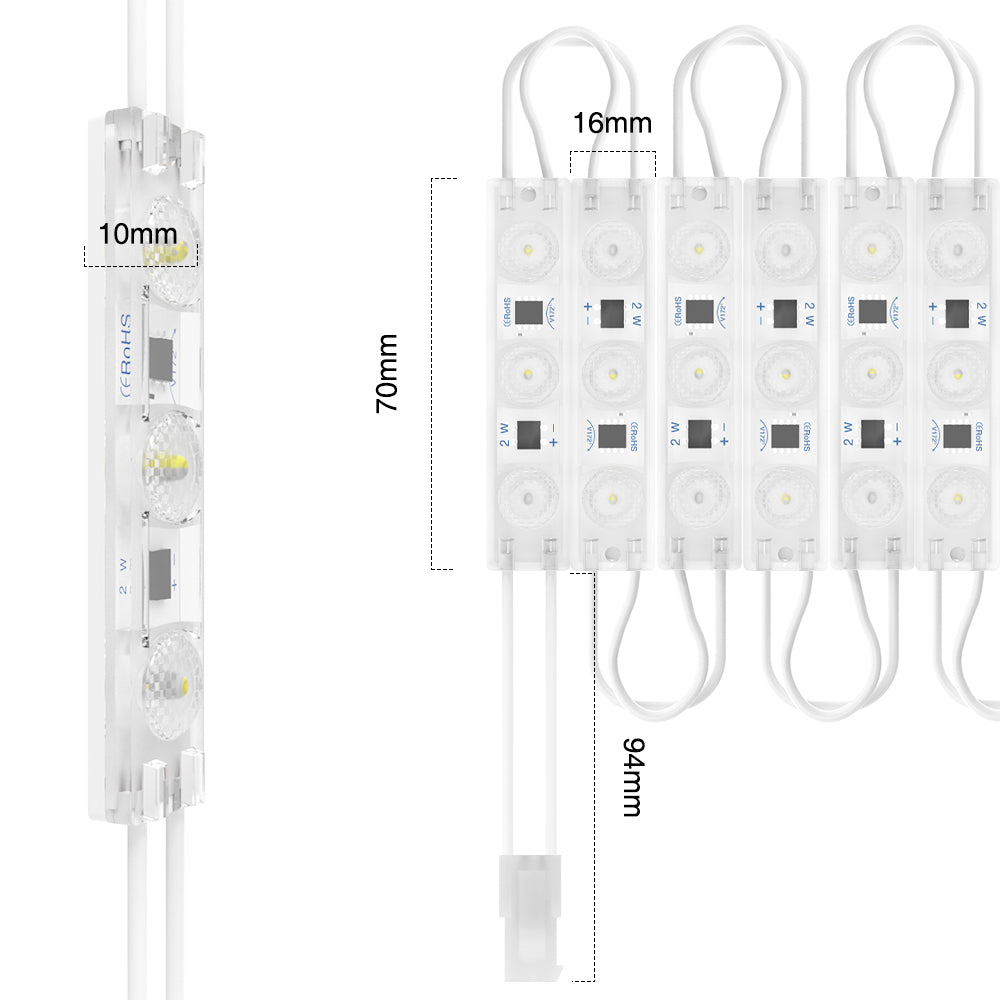 GENGXIN® Módulo LED 110V 5 de 20 pzas, varios colores