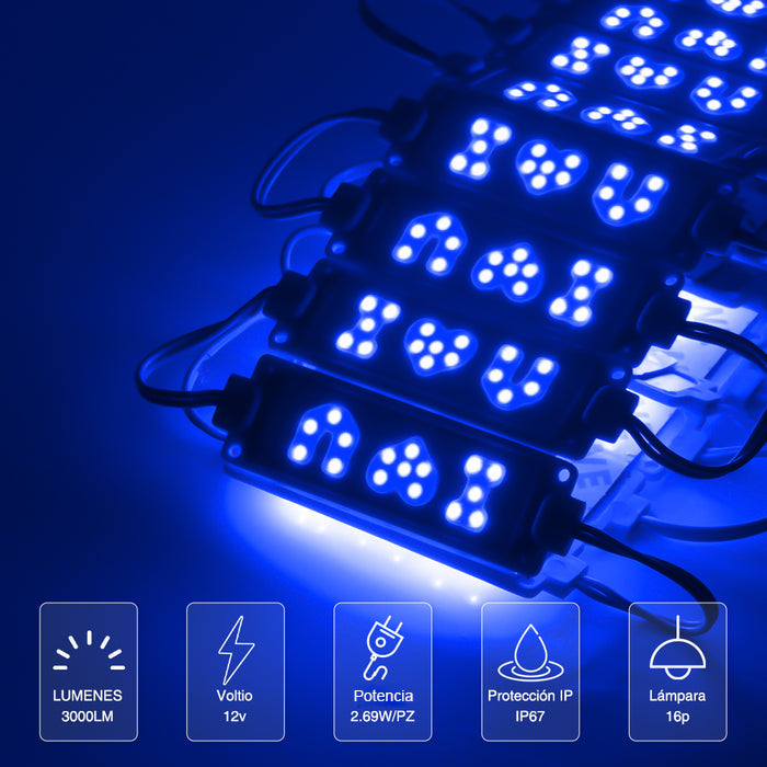 GENGXIN® Módulo LED 24 de 10 pzas, varios colores