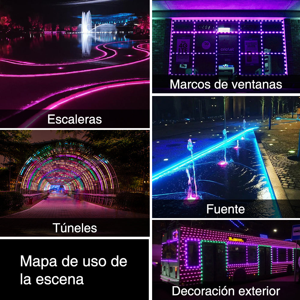 GENGXIN® Módulo LED 6 de 20 pzas ,varios colores