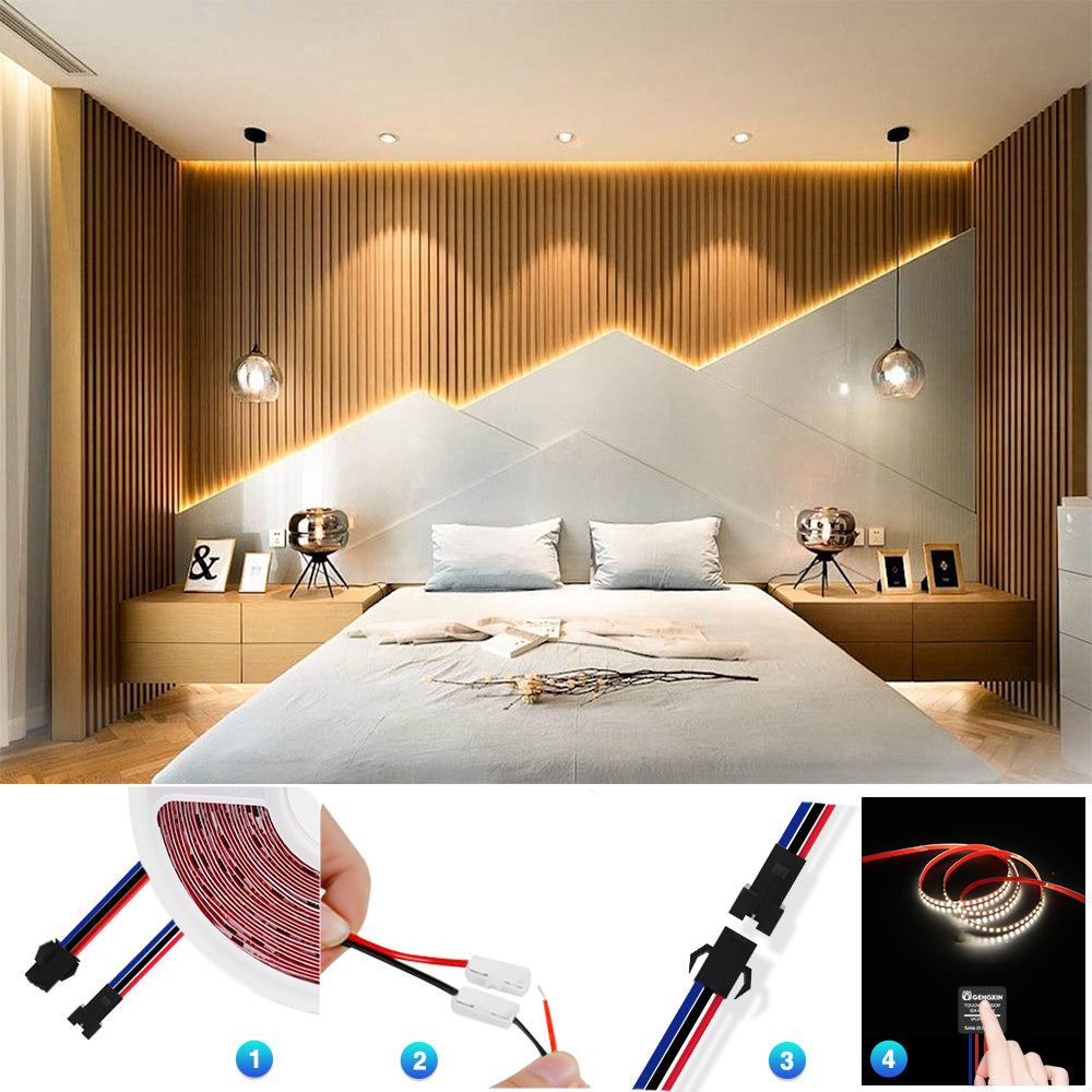 GENGXIN® Tira de LED Flex 24V 2835 168P 5M