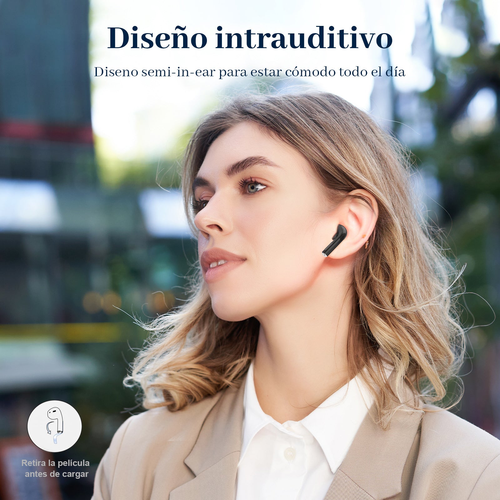 GENGXIN® Audifonos Inalambricos GX-T02 - (Sólo para exhibición)