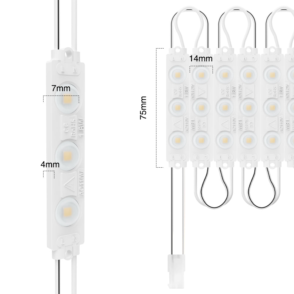 GENGXIN® Módulo LED 110V 6 de 20 pzas, varios colores