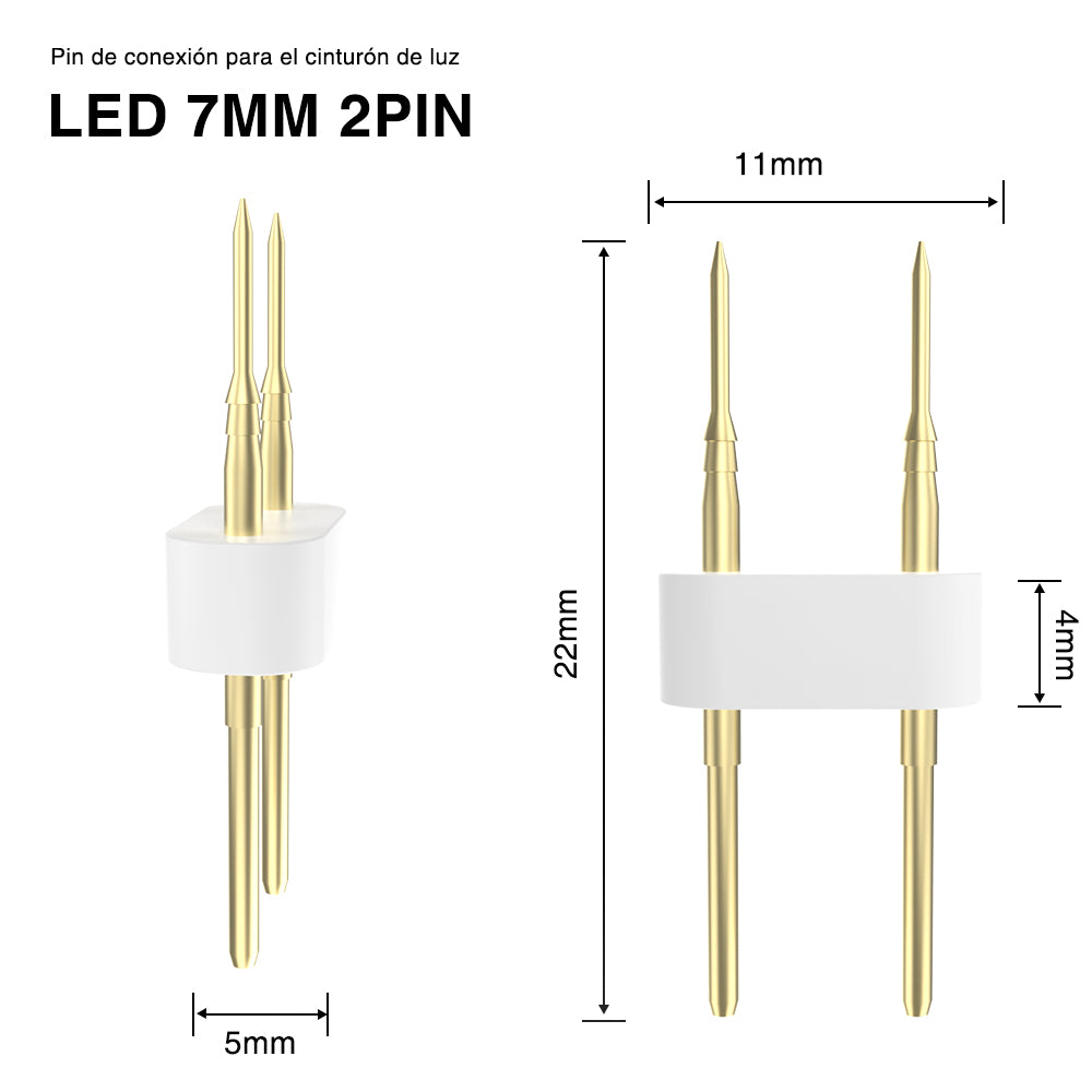 GENGXIN® Conector de tira de Neon 110V -10piezas