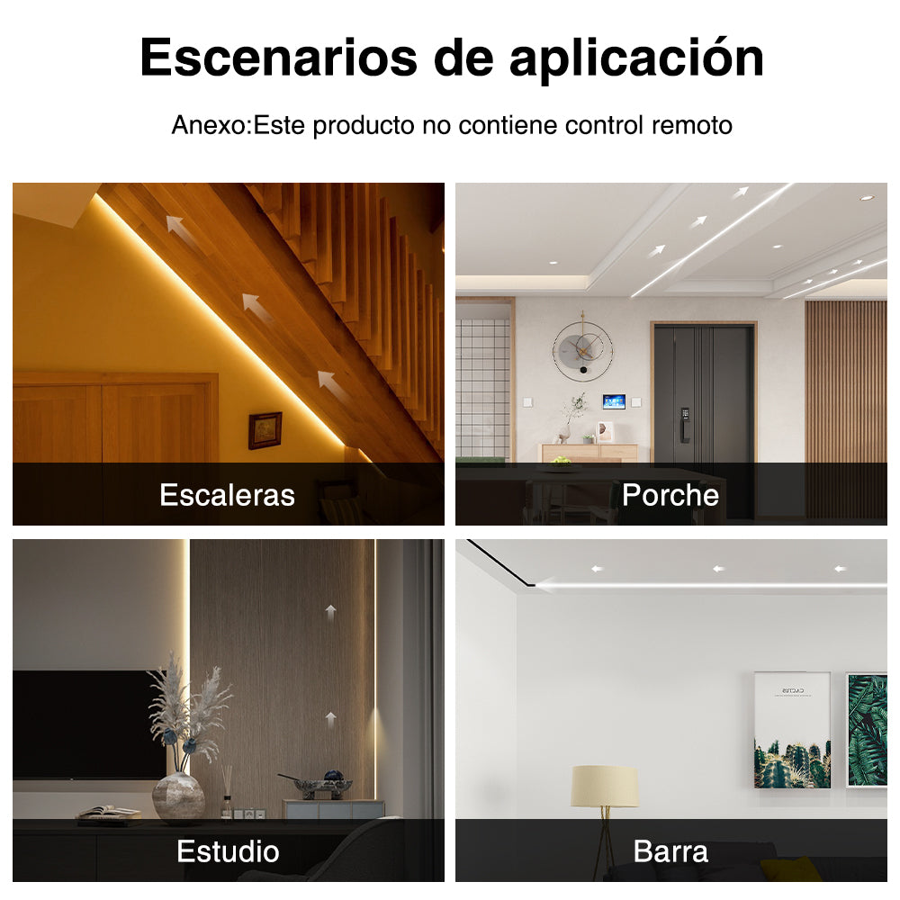 GENGXIN® Tira De Led Flex 24V 2835/126P 10Mts (Luz de flujo de agua)