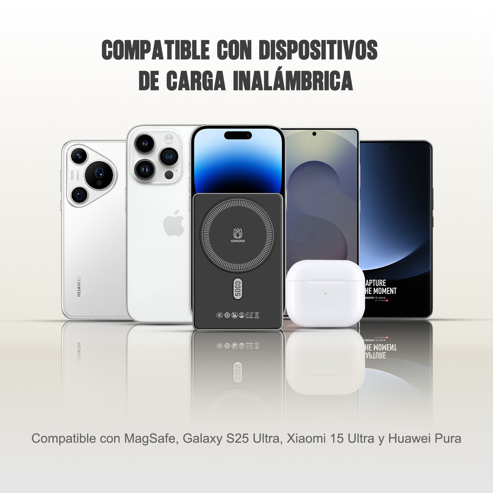 GENGXIN® Powerbank-GX-PM50B - (Sólo para exhibición)