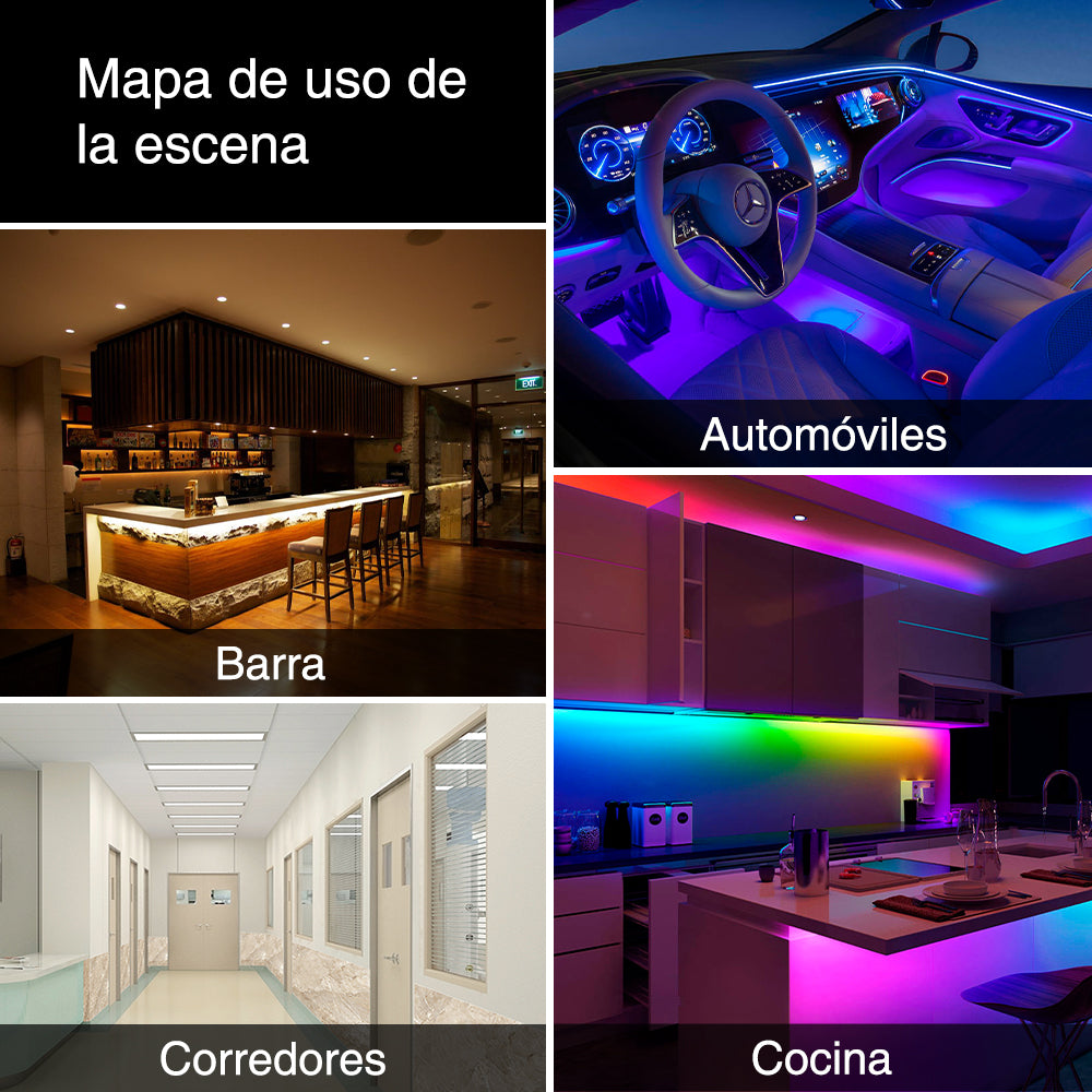 GENGXIN® Módulo LED 110V 4 de 10 pzas, varios colores