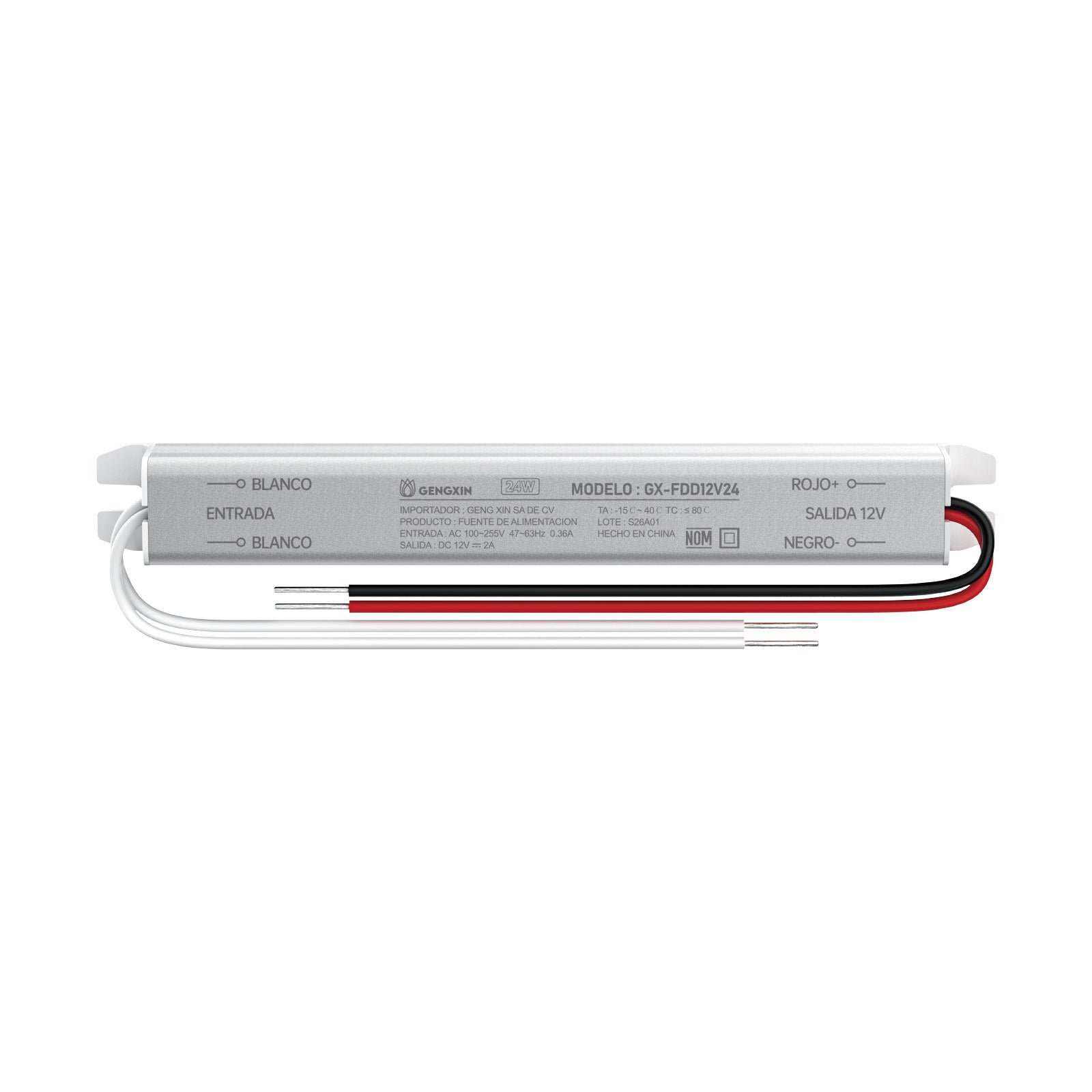 GENGXIN® Fuente Interior 12V 24W
