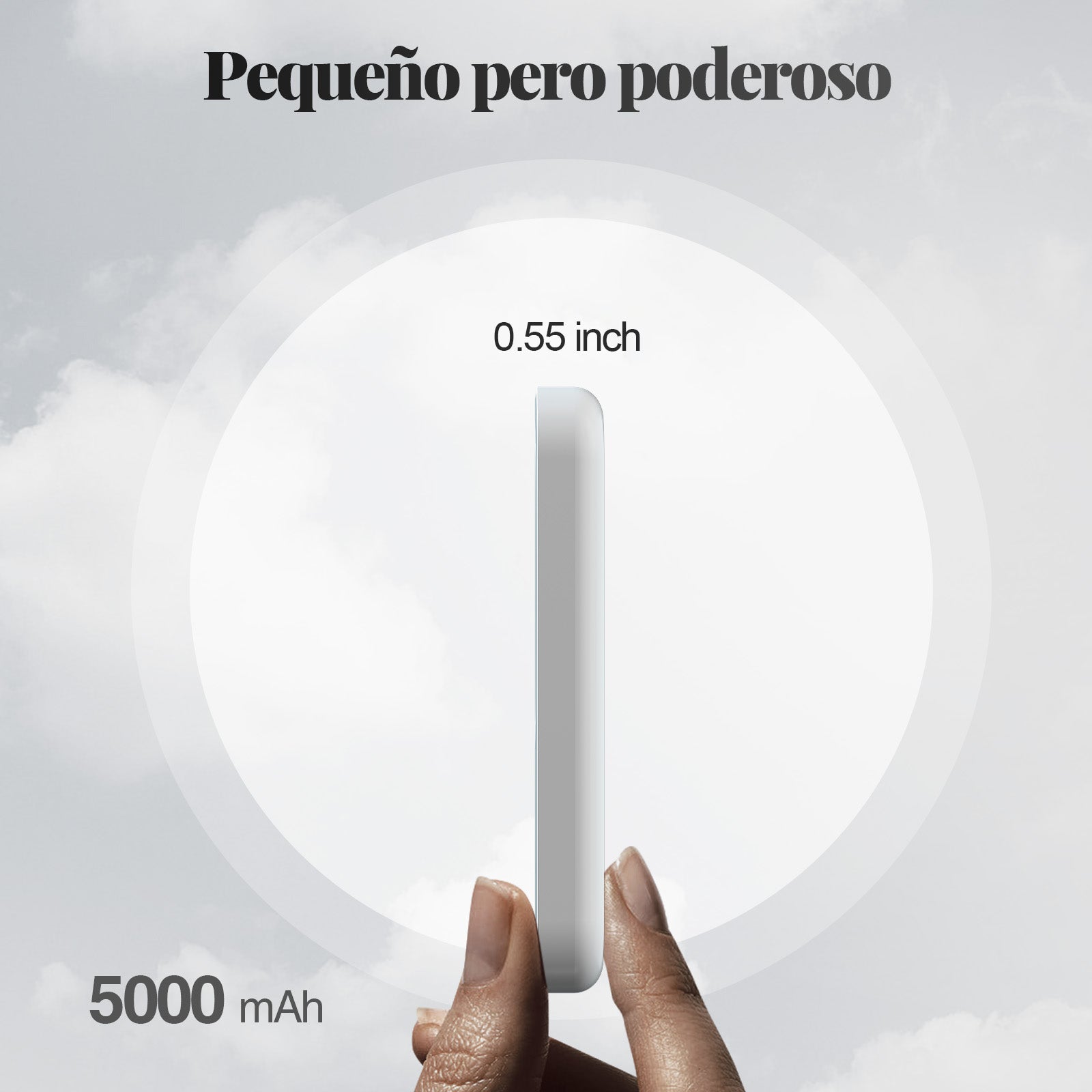 GENGXIN® PowerBank 5000 mAh inalámbrico magnético - PD3.0 - (Sólo para exhibición)