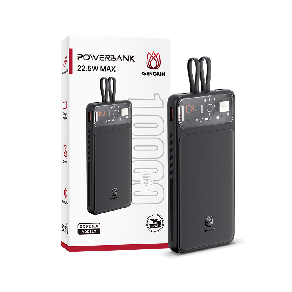 GENGXIN® PowerBank-GX-PD10A/PD20A - (Sólo para exhibición)
