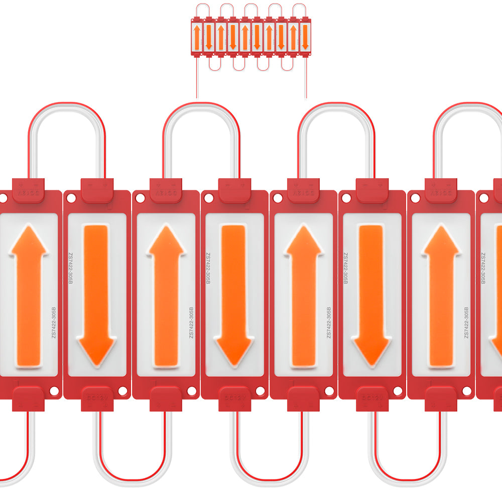 GENGXIN® Módulo LED 23 de 10 pzas, Amarillo Y Rojo