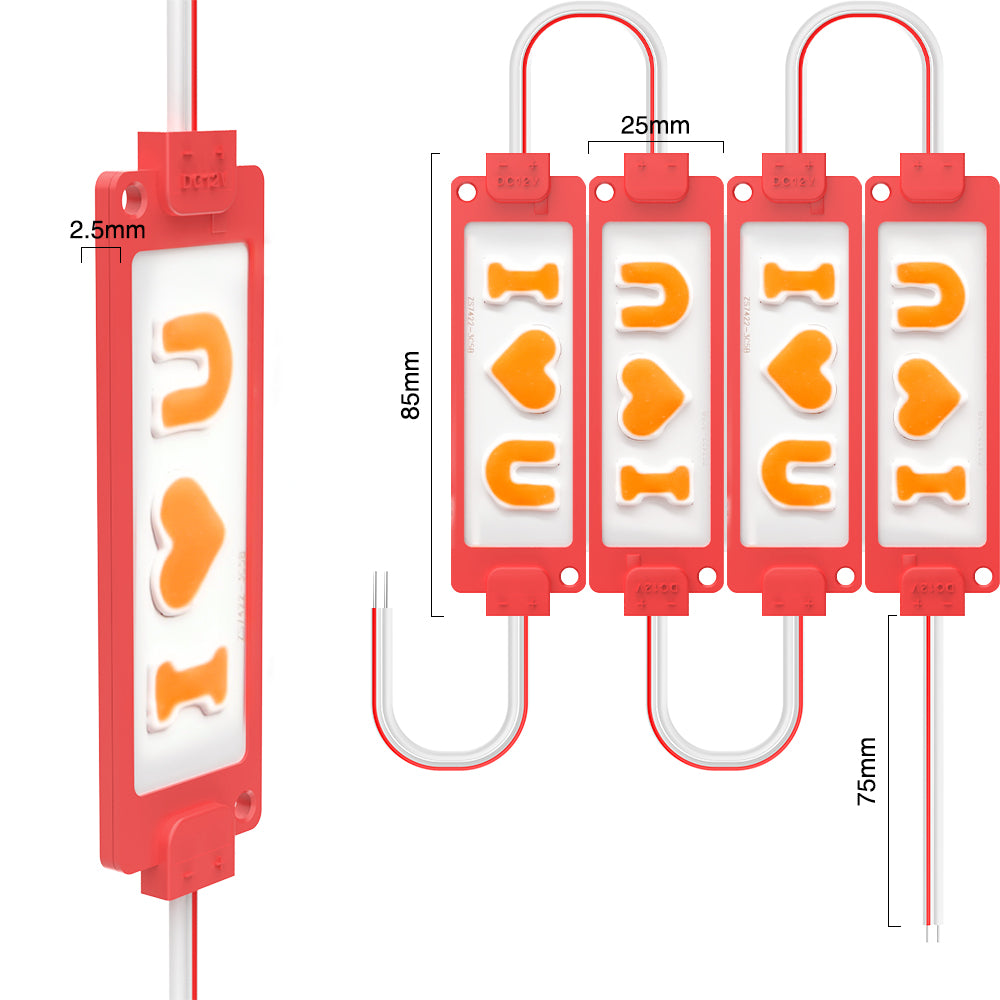 GENGXIN® Módulo LED 24 de 10 pzas, varios colores