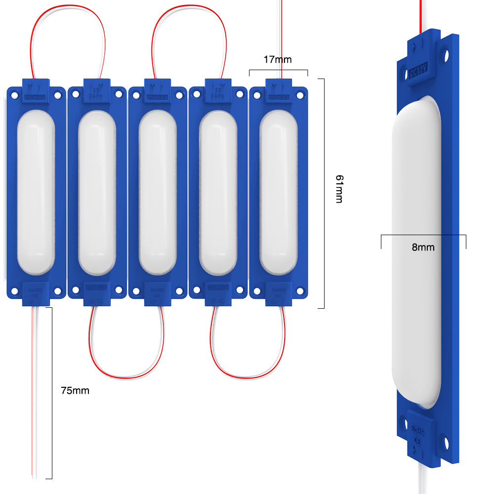 GENGXIN® Módulo LED 6 de 20 pzas ,varios colores