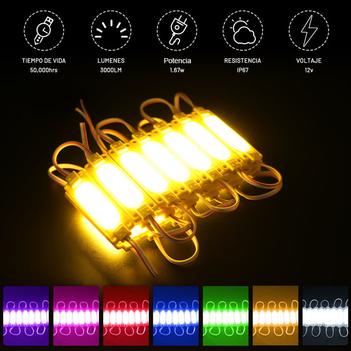 GENGXIN® Módulo LED 6 de 20 pzas ,varios colores
