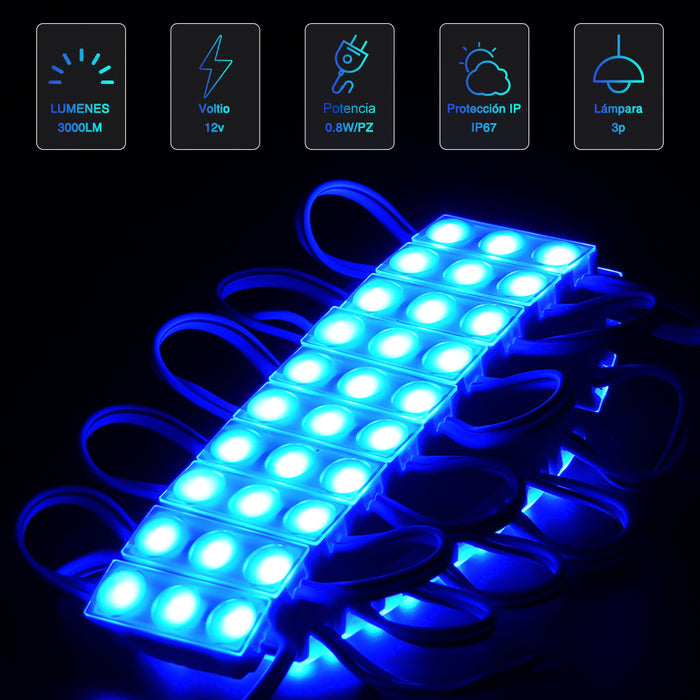 GENGXIN® Módulo LED 8 de 20 pzas, varios colores