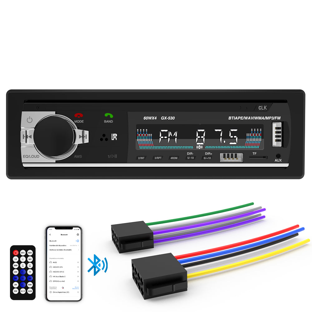 GENGXIN® Auto Estereo Bluetooth MP3--MP3 GX-530 - (Sólo para exhibición)