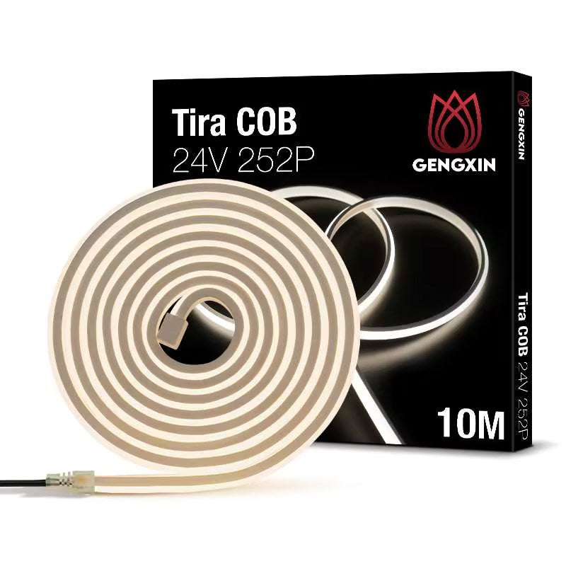 GENGXIN® Tira de LED Flex Neón 24V COB/252P 10 mts