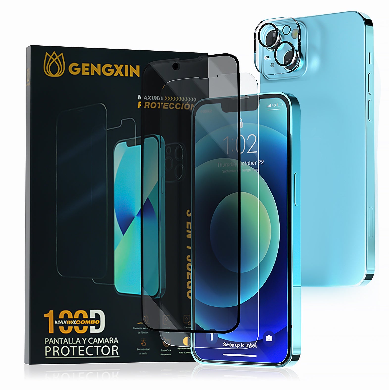GENGXIN® Mica Juego De 3EN1 (IPhone)