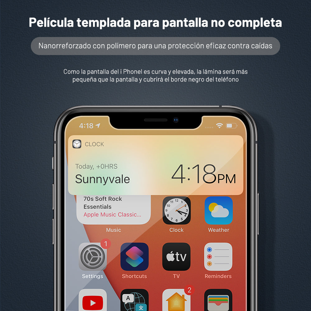 GENGXIN® Mica Normal- (Tenga en cuenta el modelo) -10 piezas - (Sólo para exhibición)