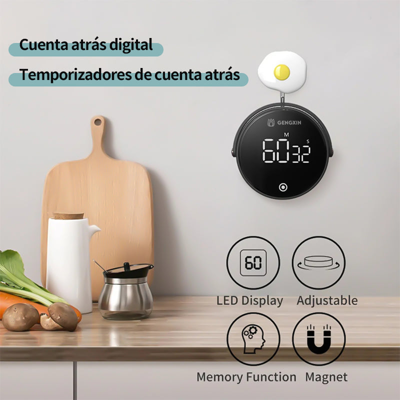 GENGXIN® Soporte magnético Nuevo temporizador digital