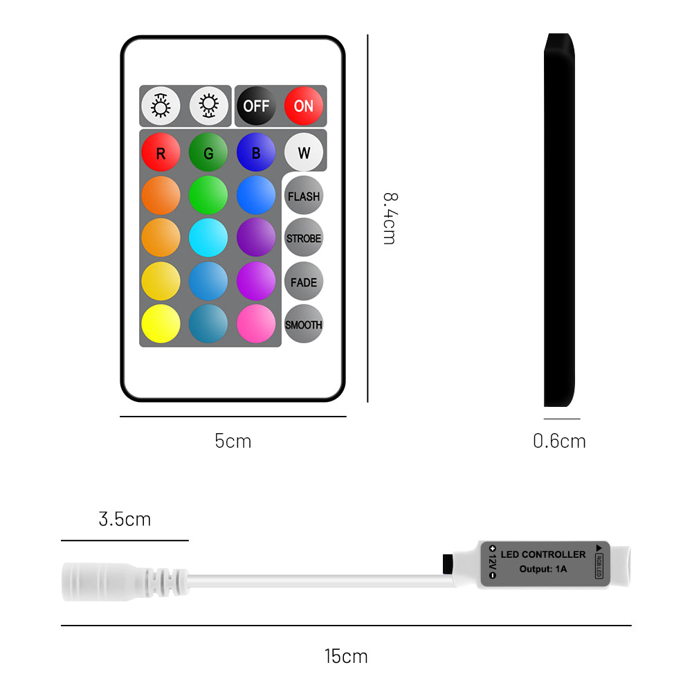 GENGXIN® Controlador Tira de LED RGB
