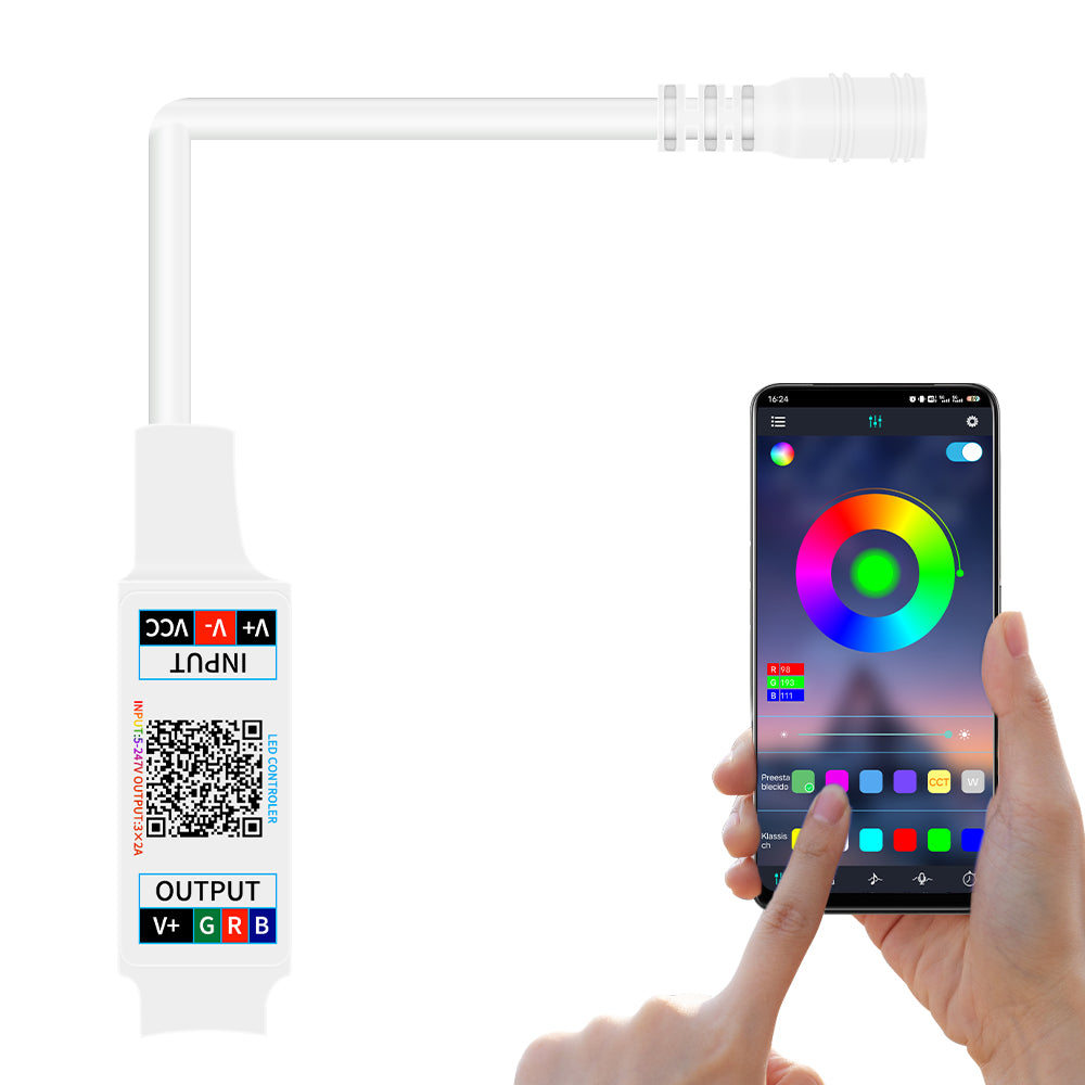 GENGXIN® Controlador APP Tira De Led RGB