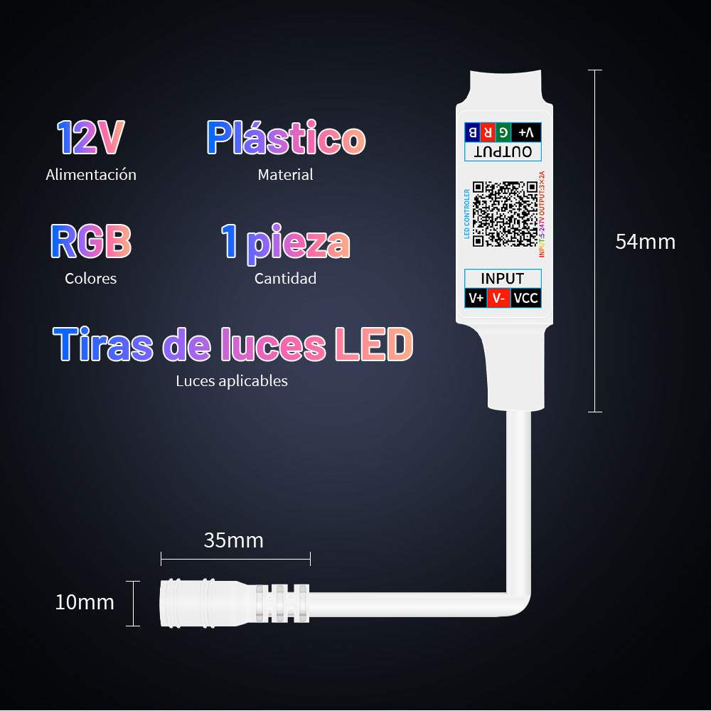 GENGXIN® Controlador APP Tira De Led RGB