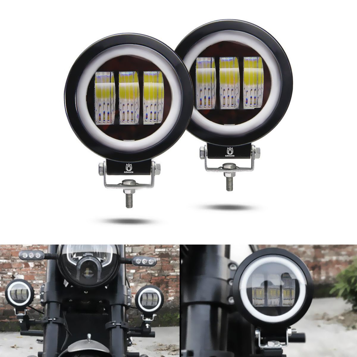 GENGXIN® Faro Redondo 3.19 Pulgadas Ángel - GZD 071