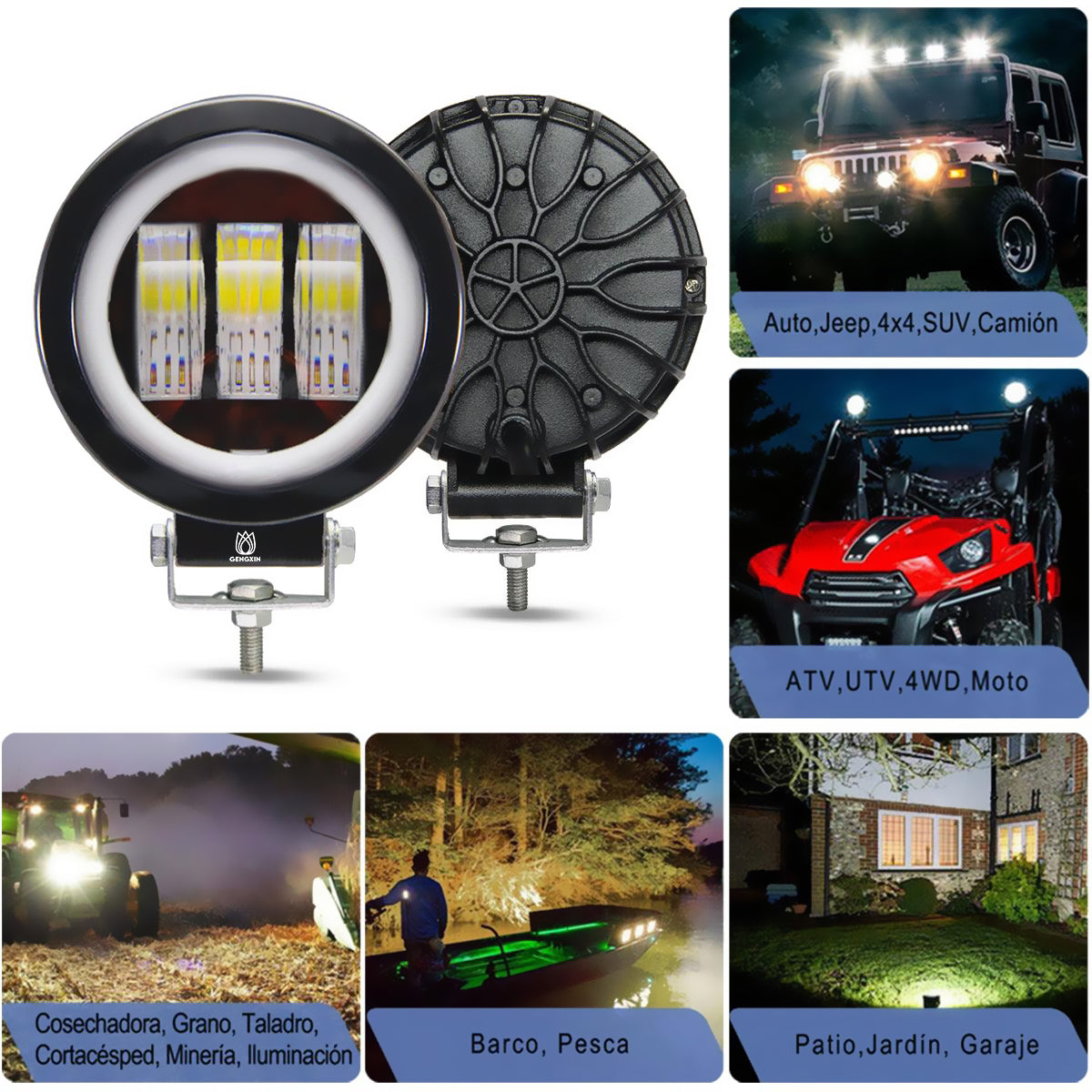 GENGXIN® Faro Redondo 3.19 Pulgadas Ángel - GZD 071