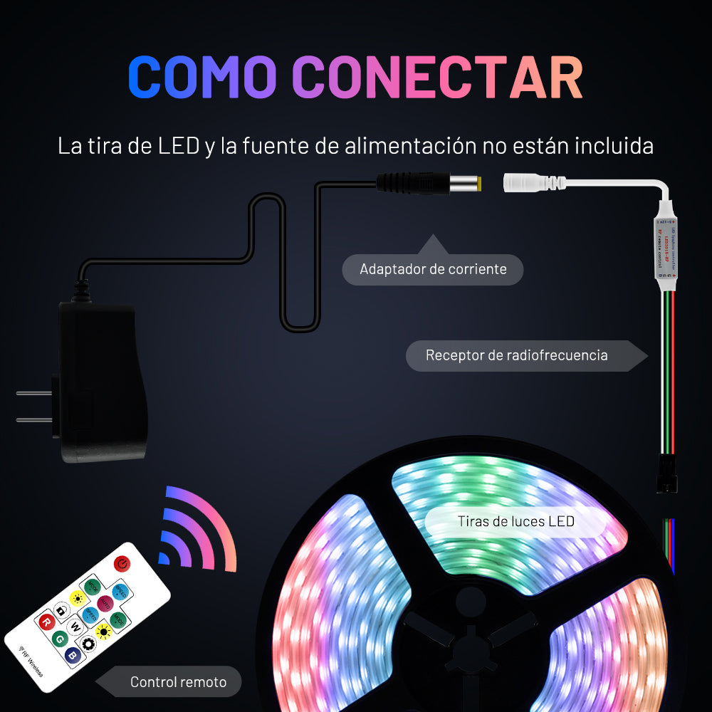 GENGXIN® Controlador Tira de LED Rayo