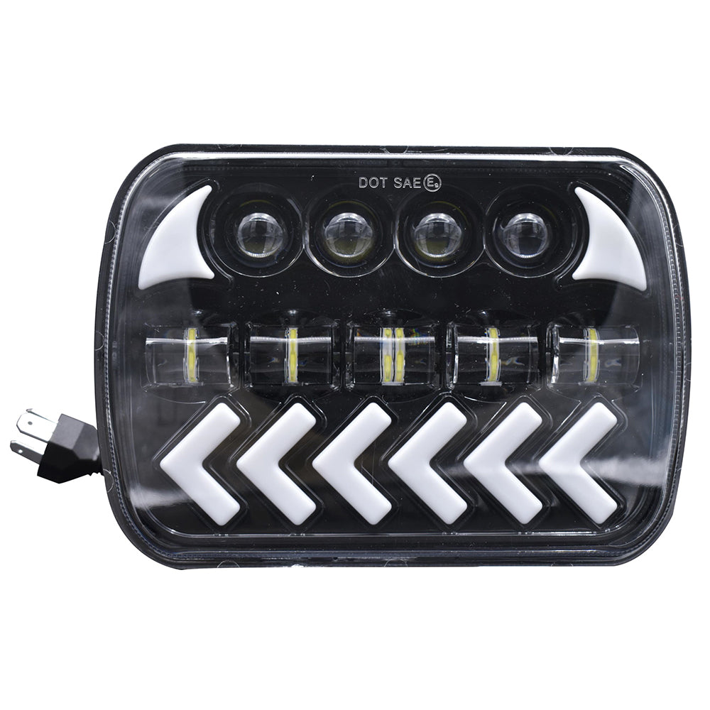 GENGXIN® Faro Rectangular - GZD 132 - (Sólo para exhibición)