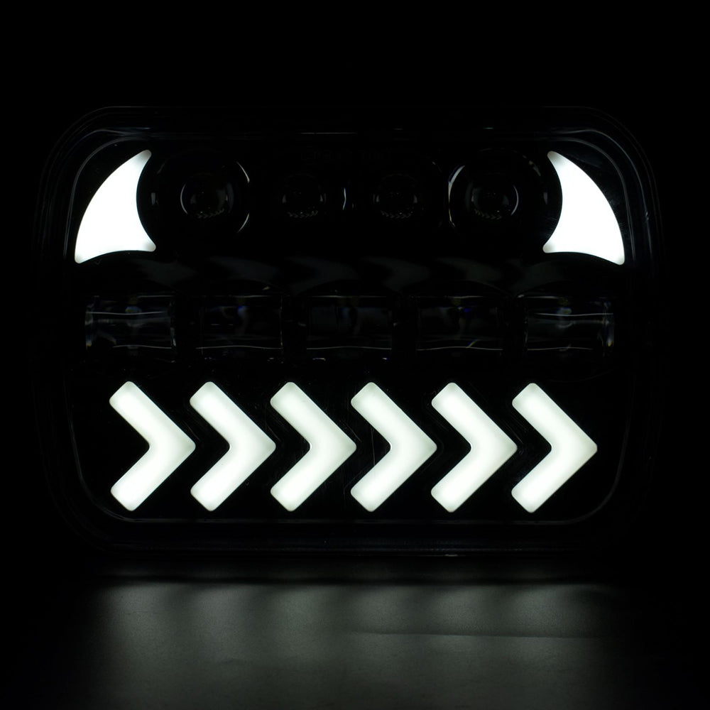 GENGXIN® Faro Rectangular - GZD 132 - (Sólo para exhibición)